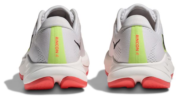 Scarpe da corsa Hoka Rincon 4 Bianco/Rosso Uomo