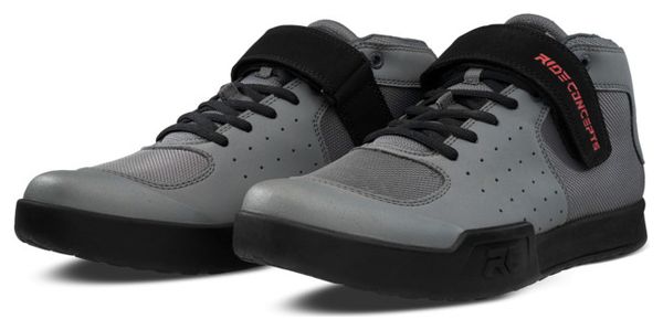 Ride Concepts Wildcat MTB Shoes Charcoal / Red