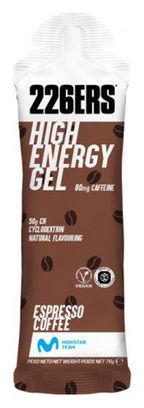 226ers High Energy Caffeine Coffee Energy Gel 76g