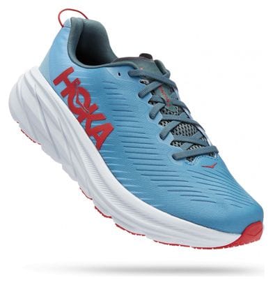Hoka Rincon 3 Running Shoes Blue Red