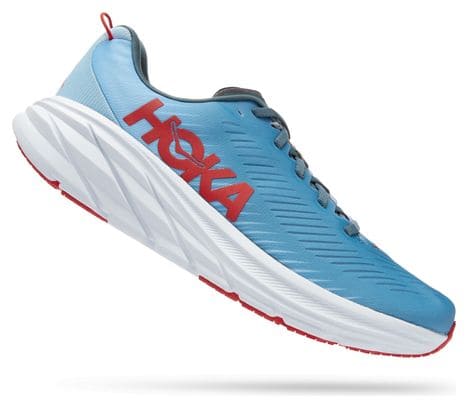 Chaussures Running Hoka Rincon 3 Bleu Rouge