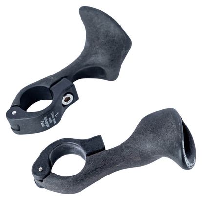 Poignées Ergonomiques CloseTheGap ErgoMyRide XC-M Noir Mat