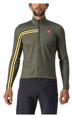 Maillot manches longues Castelli Unlimited Thermal Khaki