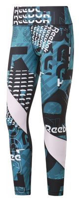 Collant femme Reebok Print 7/8