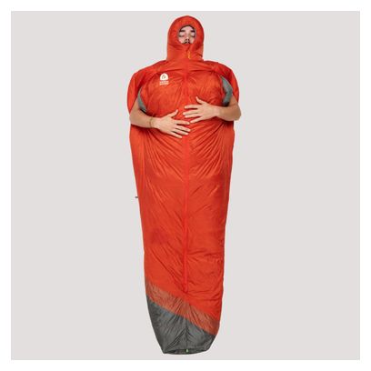 Sierra Designs Mobile Mummy 800F 15° Orange Sleeping Bag