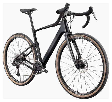 Bicicleta de gravilla Cannondale Topstone Carbon Sram Apex XPLR 12V 700 mm Carbono Negro