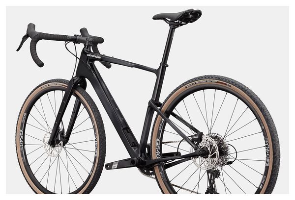 Bicicleta de gravilla Cannondale Topstone Carbon Sram Apex XPLR 12V 700 mm Carbono Negro