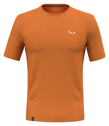 Salewa Puez Dry Korte Mouw T-shirt Oranje