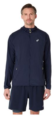 Asics Road Packable Windjacke für Herren, blau