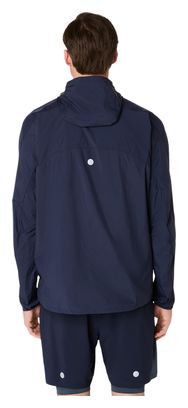 Asics Road Packable Windjacke für Herren, blau