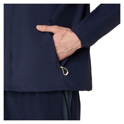 Asics Road Packable Windjacke für Herren, blau