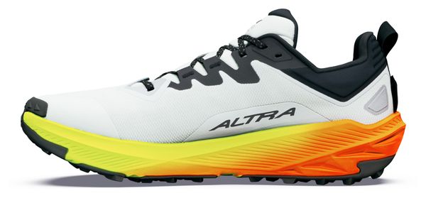 Altra Experience Wild 3+ Men's Trail Running Shoes - White/Orange/Yellow