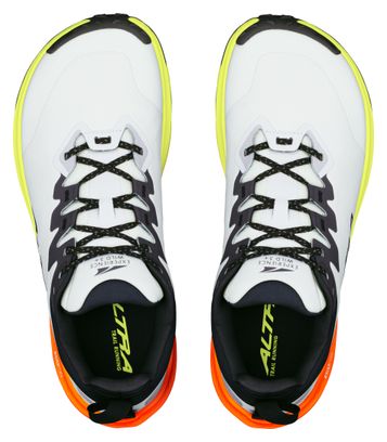 Altra Experience Wild 3+ Men's Trail Running Shoes - White/Orange/Yellow