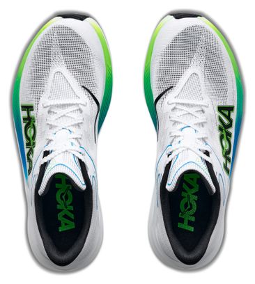 Zapatillas de running Hoka Rocket X 3 Blanco/Verde/Azul Unisex