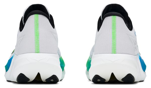 Zapatillas de running Hoka Rocket X 3 Blanco/Verde/Azul Unisex