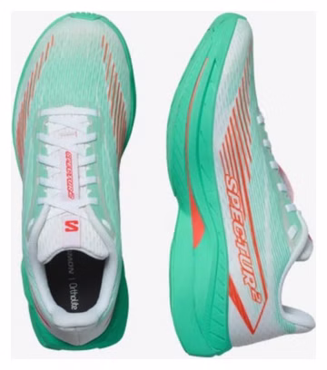 Chaussures Running Salomon Spectur 2 Blanc/Vert/Rouge Femme