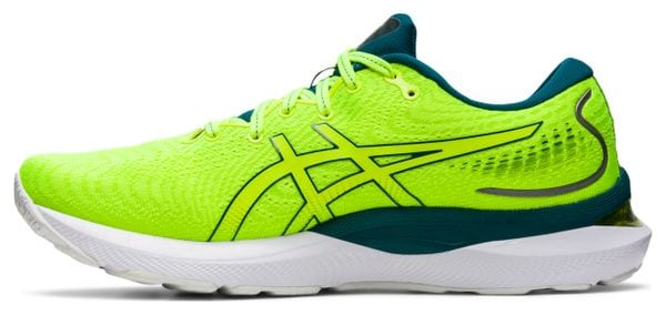 Asics Gel Cumulus 24 Running Shoes Yellow Blue