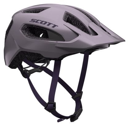 Scott Supra Silver Violet Helmet