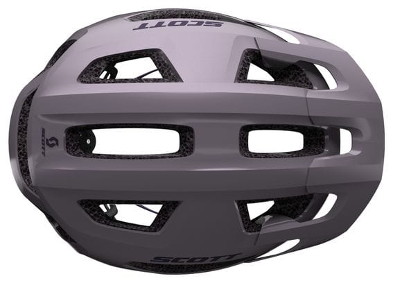 Scott Supra Silver Violet Casco