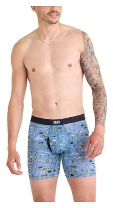 Saxx Vibe Xtra Fly Hibiscus Jungle Coral Boxer