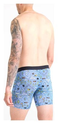 Saxx Vibe Xtra Fly Hibiscus Jungle Coral Boxer