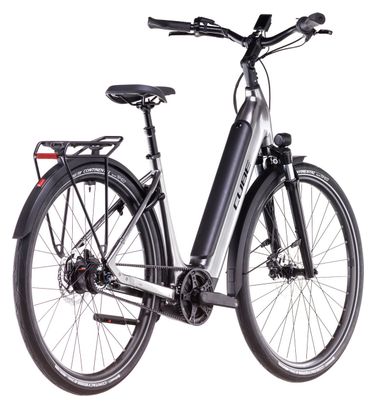 Cube Supreme Hybrid Deluxe One 625 Easy Entry Electric City Bike Shimano  Nexus 8S Belt 625 Wh 700 mm Slate Grey Black 2025 | Alltricks.com