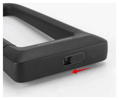 Antivol U pour vélo Rockbros RKS626 - noir