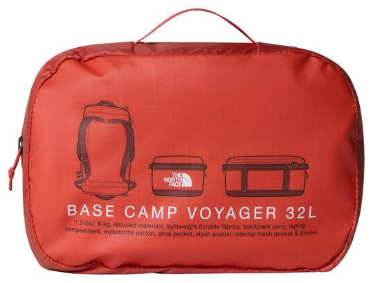 The North Face Base Camp Duffel 32L Reistas Rood
