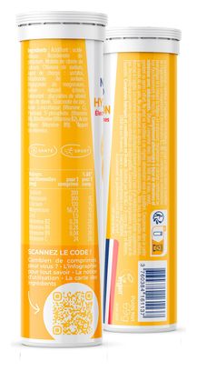 Electrolytes Hydratation - 5 Minéraux 4 Vitamines - Goût Naturel Citron - Lot de 3 tubes - 45 comprimés effervescents