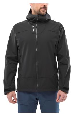 Heren Jas Millet Kamet Shield Softshell Zwart