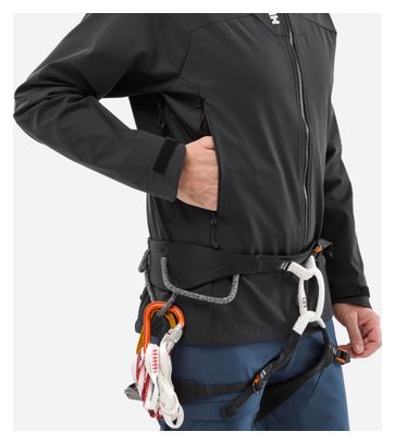 Heren Jas Millet Kamet Shield Softshell Zwart