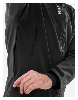 Heren Jas Millet Kamet Shield Softshell Zwart
