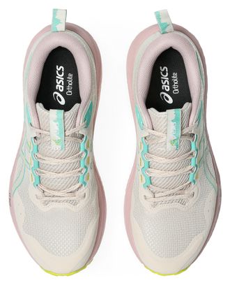 Chaussures Trail Asics Gel-Trabuco Terra 3 Beige/Rose/Vert Femme