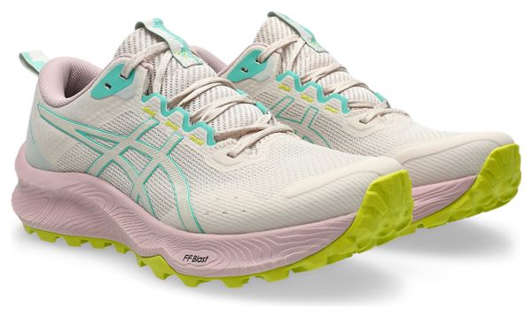 Chaussures Trail Asics Gel-Trabuco Terra 3 Beige/Rose/Vert Femme