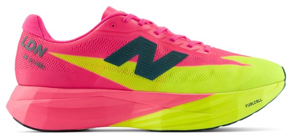 Zapatillas de running New Balance FuelCell SuperComp Elite v5 TCS London Marathon Rosa/Amarillo Hombre