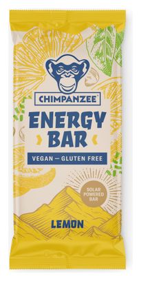 CHIMPANZEE Energy Bar 100% Natural Lemon 55g GLUTEN FREE