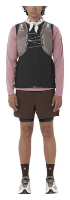 Pantalones cortos 2 en 1 Salomon Sense Aero Trail 5in Marrón Hombre