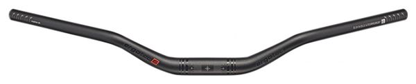 CINTRE VTT RELEVE ERGOTEC RISER BAR CONFORT ALU NOIR DIAM 31,8mm L 720mm  RELEVE 50mm (HOMOLOGUE NIVEAU 6)