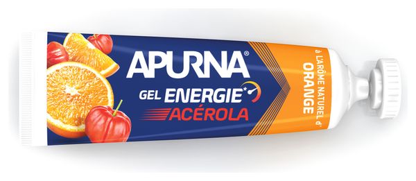 Gel Energetique APURNA Passage Difficile Booster Acerola Orange 35g