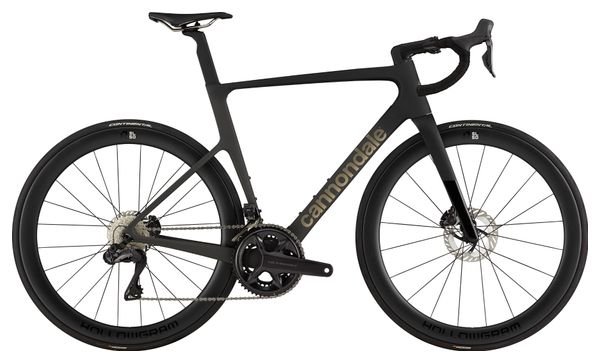 Vélo de Route Cannondale SuperSix Evo Hi-Mod 2 Shimano Ultegra Di2 12V 700 mm Noir Mat