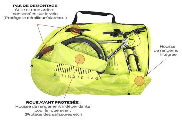 MTB Carrying Case Buds MTBAG Light 2024 Yellow