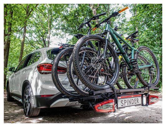 Porte-vélos 3 vélos SPINDER SL3 coulissant spécial fourgon