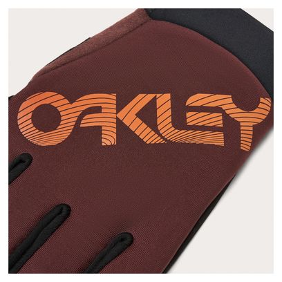 Oakley Seeker Thermal Bordeaux Lange MTB-Handschuhe