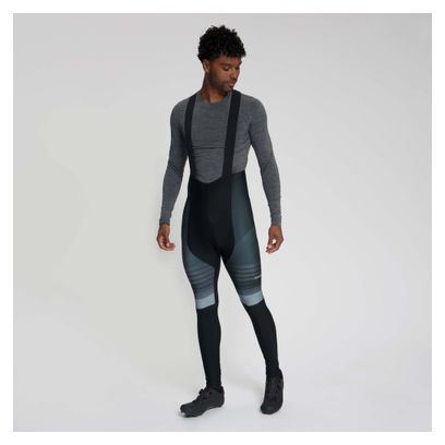 Cuissard Long à Bretelles avec Chamois Vélo Rogelli Stryde Homme Bleu