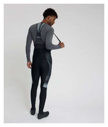 Cuissard Long à Bretelles avec Chamois Vélo Rogelli Stryde Homme Bleu
