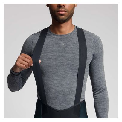 Cuissard Long à Bretelles avec Chamois Vélo Rogelli Stryde Homme Bleu