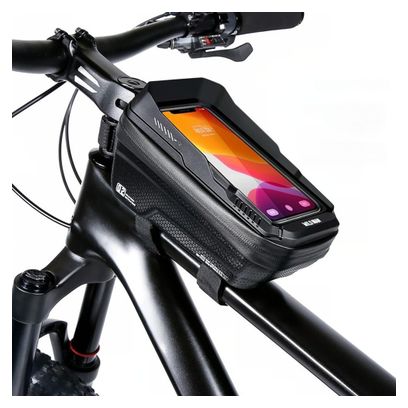 Fahrrad Rahmentasche Handyhalter wasserdicht 1 L schwarz WILD MAN