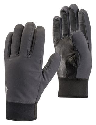 Black Diamond MidWeight Softshell Grey Long Gloves