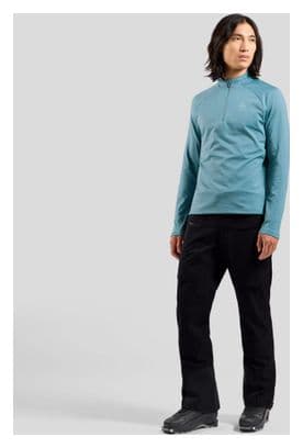 Odlo Men's Essentials Light 1/2 Zip Sweater Blue