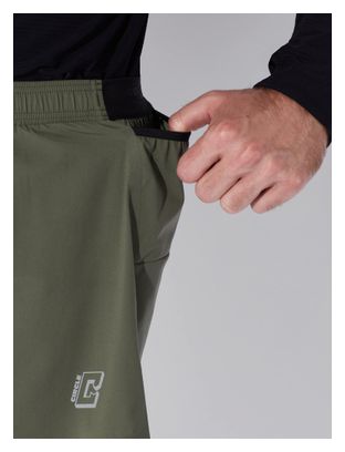 Pantalón corto 2 en 1 Circle Legend caqui, hombre